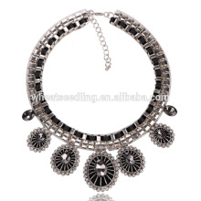 Fournisseur de Yiwu exprimer un alliage exceptionnel en alliage exagéré choker big necklace